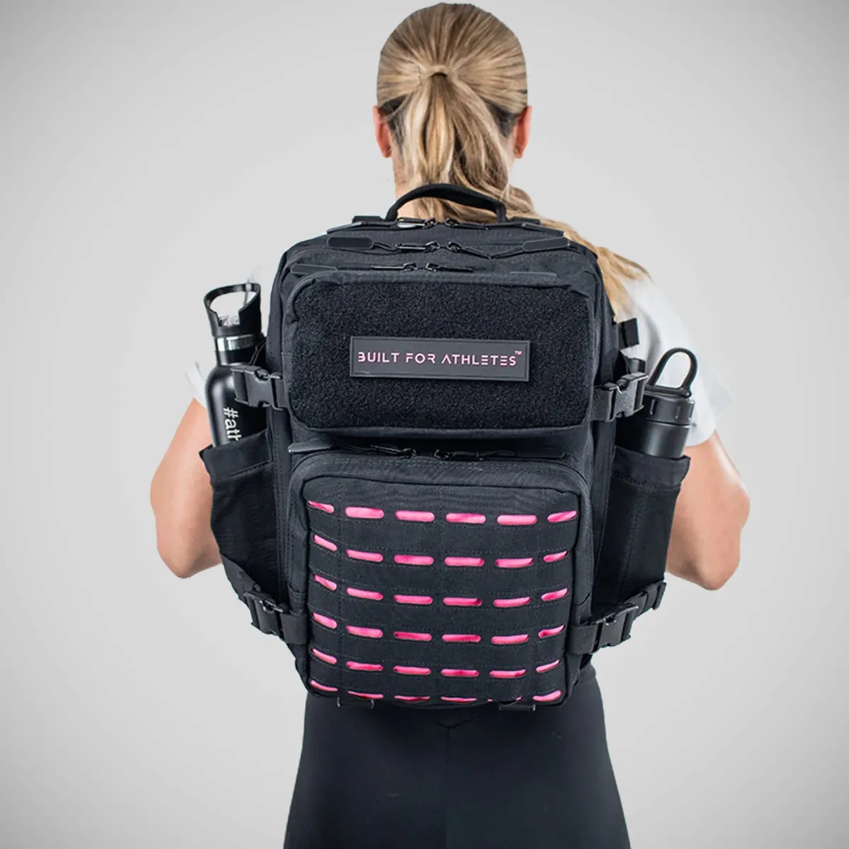 Built For Athletes Small Gym Backpack Black/Pink