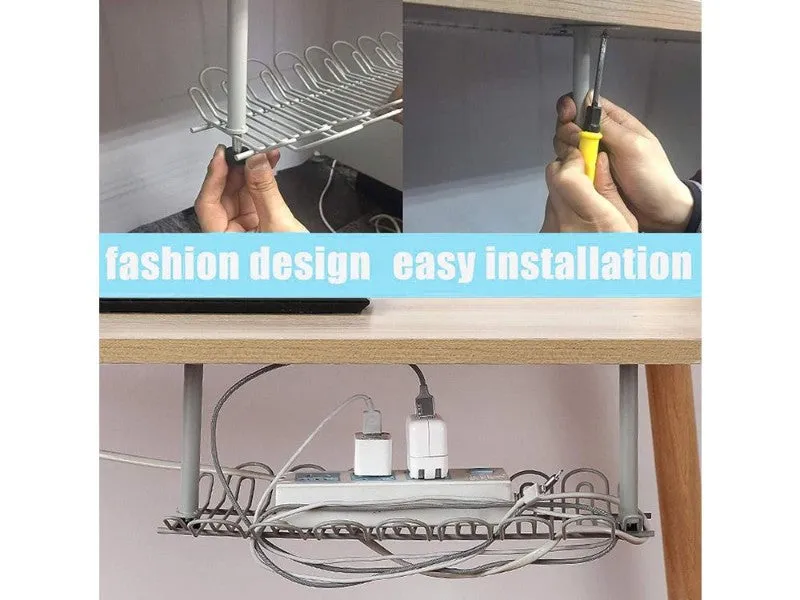 Cable Organizer - Under Desk Cable Organizer