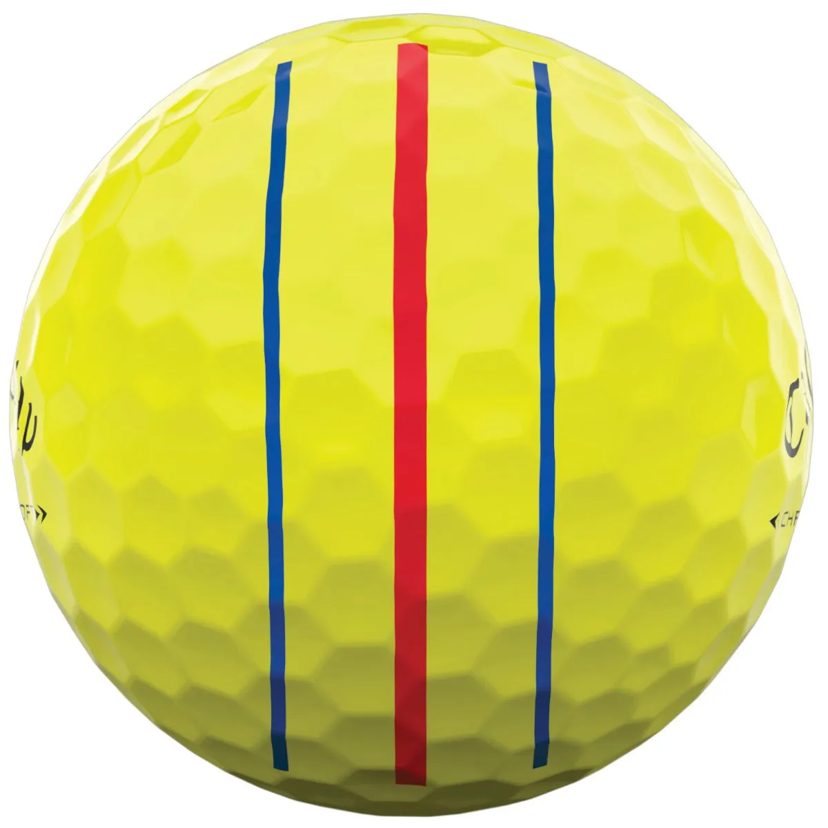 Callaway Chrome Soft Triple Track Golf Balls - Yellow - 12 Pack