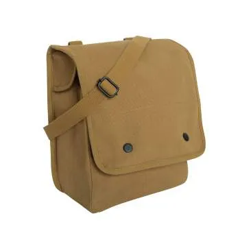 Canvas Map Case Shoulder Bag