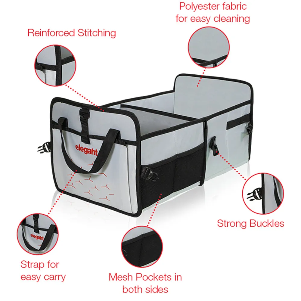 Car Trunk Organizer - Gray