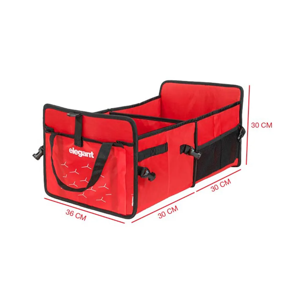 Car Trunk Organizer - Red