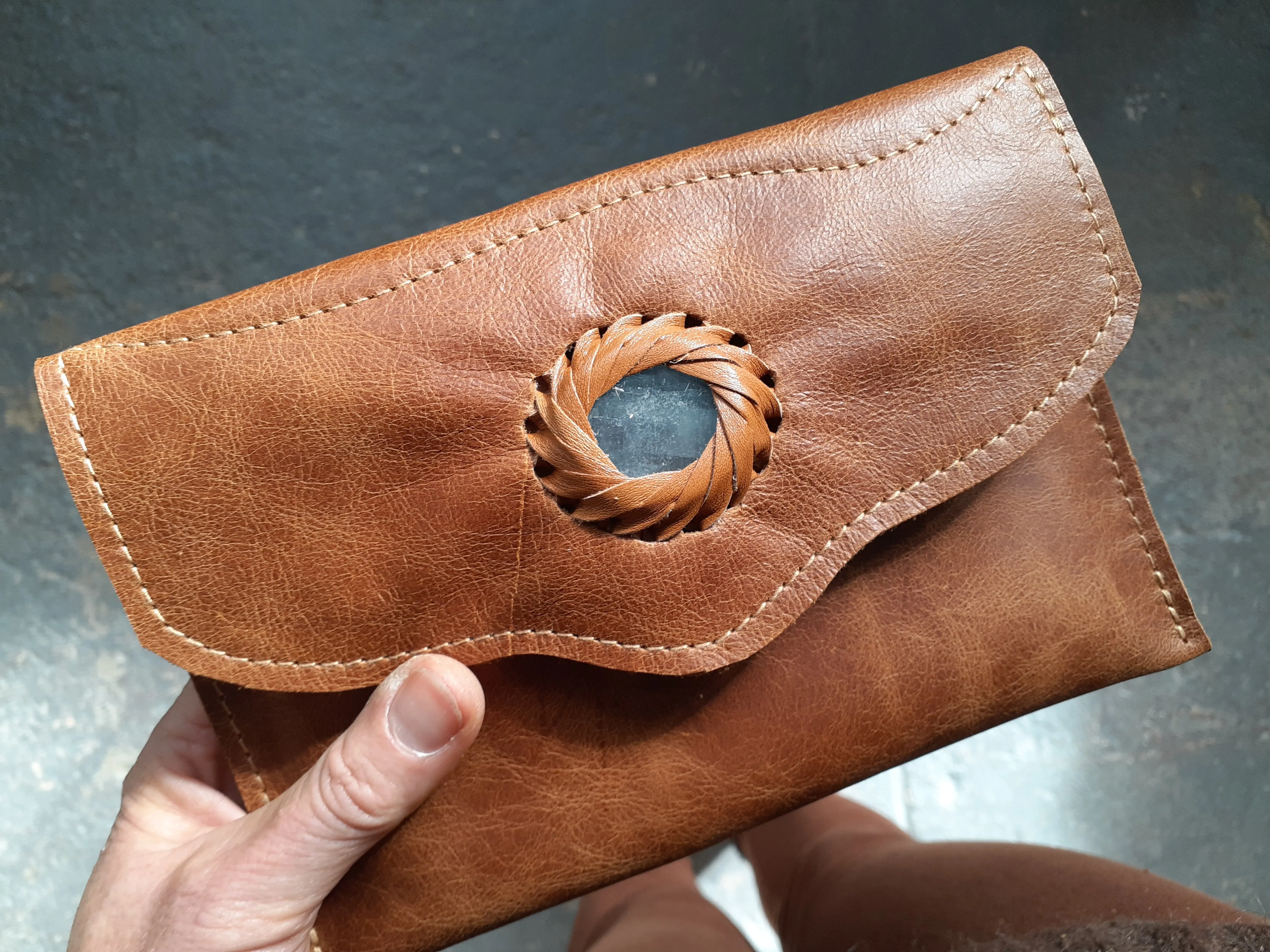 Casablanca Leather Purse