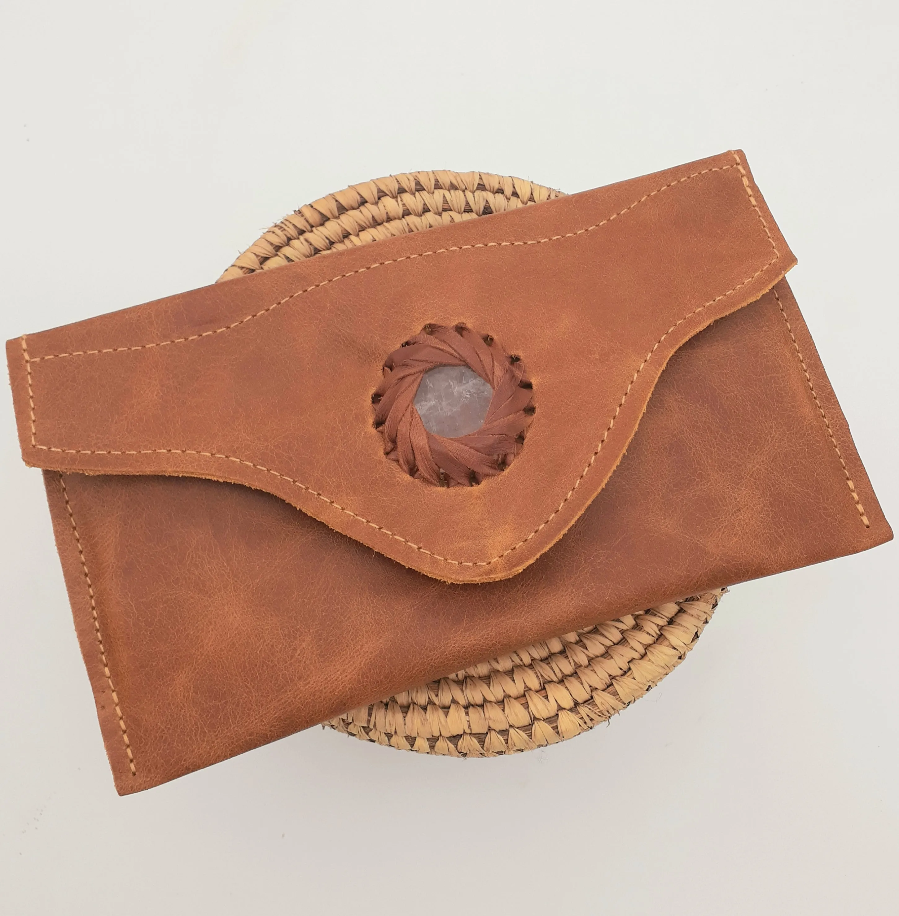 Casablanca Leather Purse