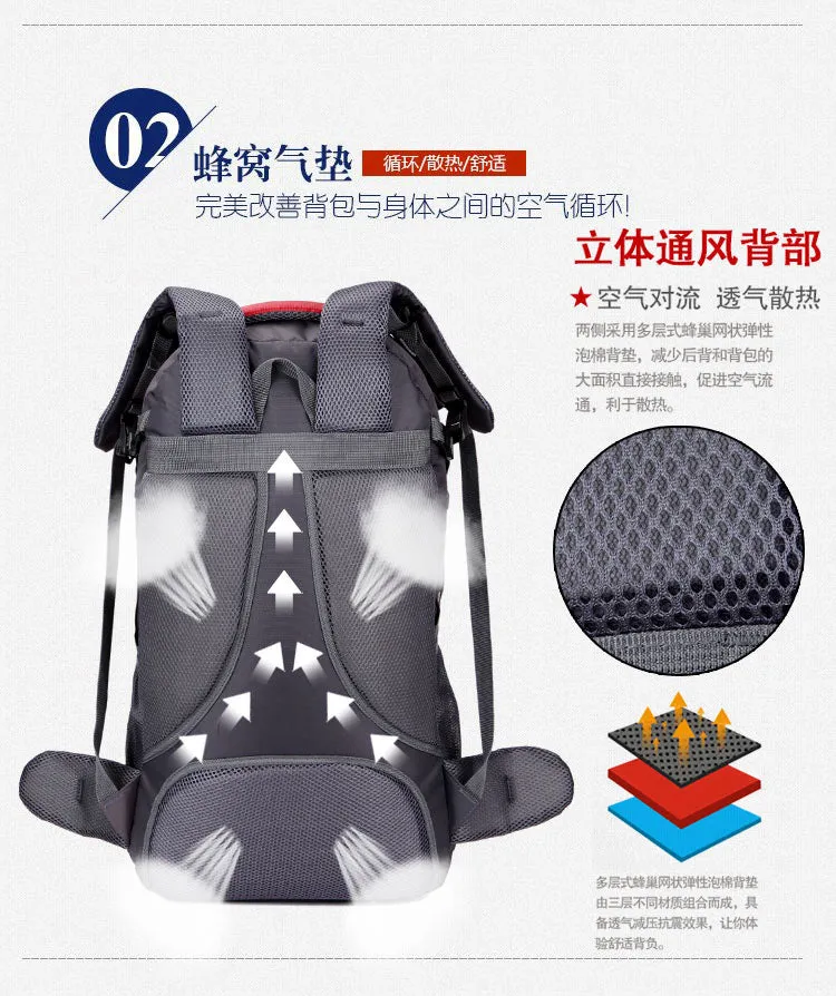 Casual Sport Outdoor Swagger Bag Polyamides and Nylon Backpack for Travel or Business