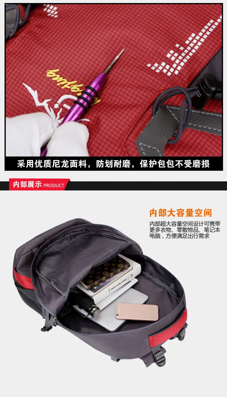 Casual Sport Outdoor Swagger Bag Polyamides and Nylon Backpack for Travel or Business