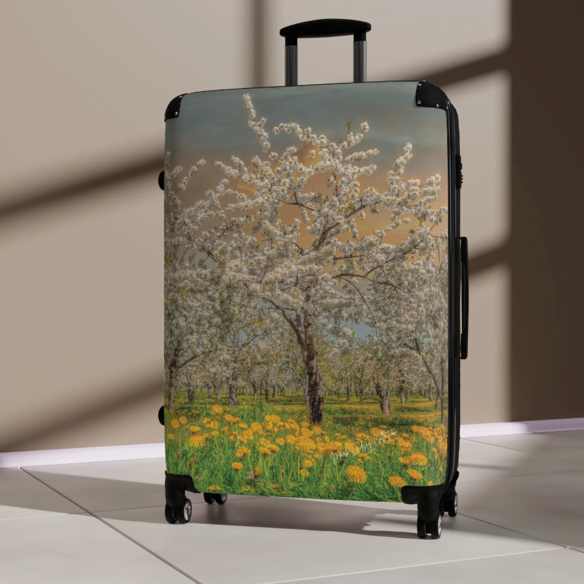 Cherry Blossom Spectacular Custom Art Luggage