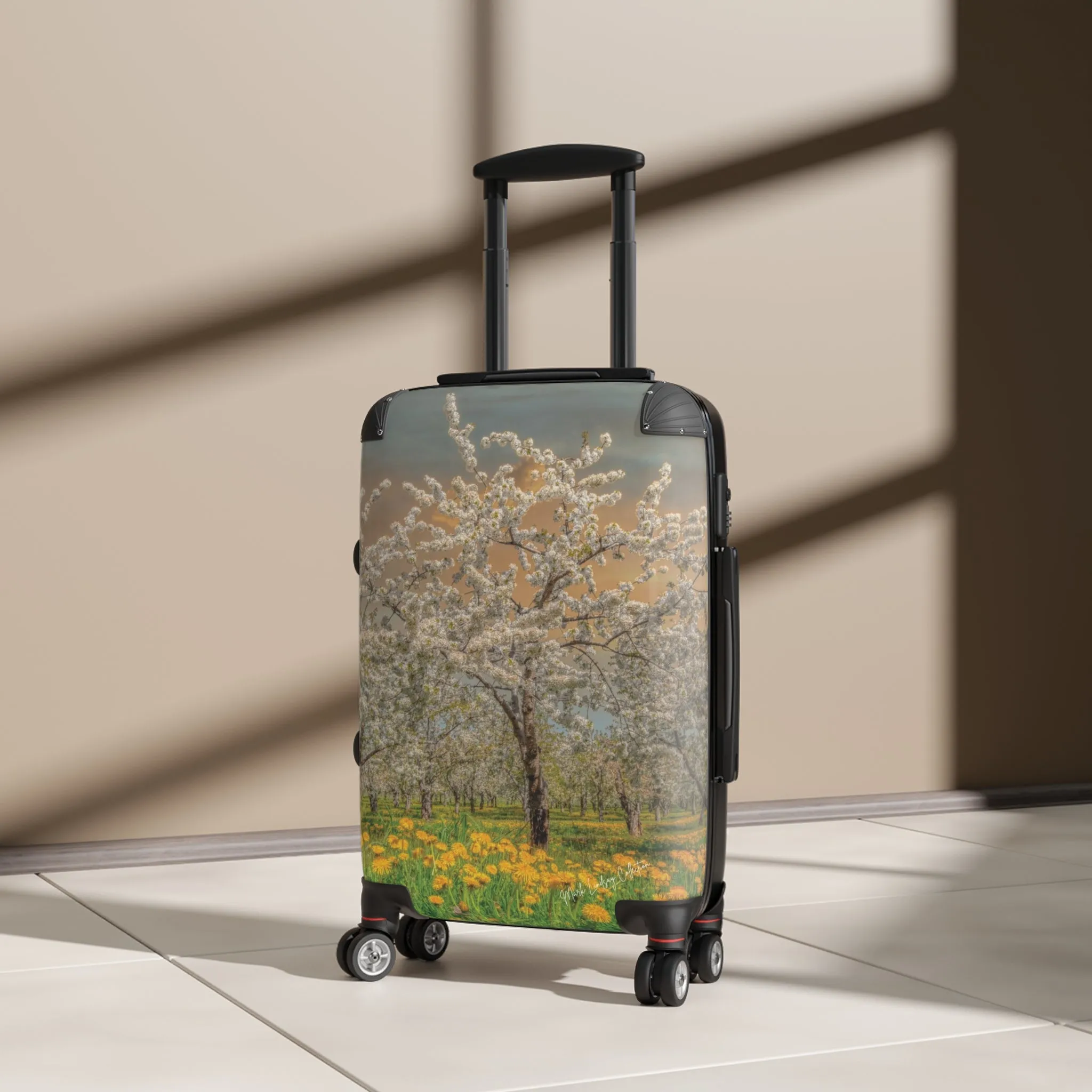 Cherry Blossom Spectacular Custom Art Luggage