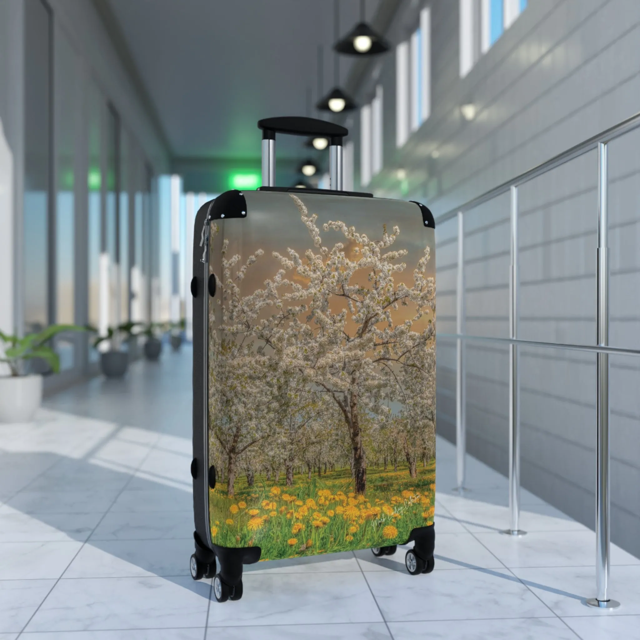 Cherry Blossom Spectacular Custom Art Luggage