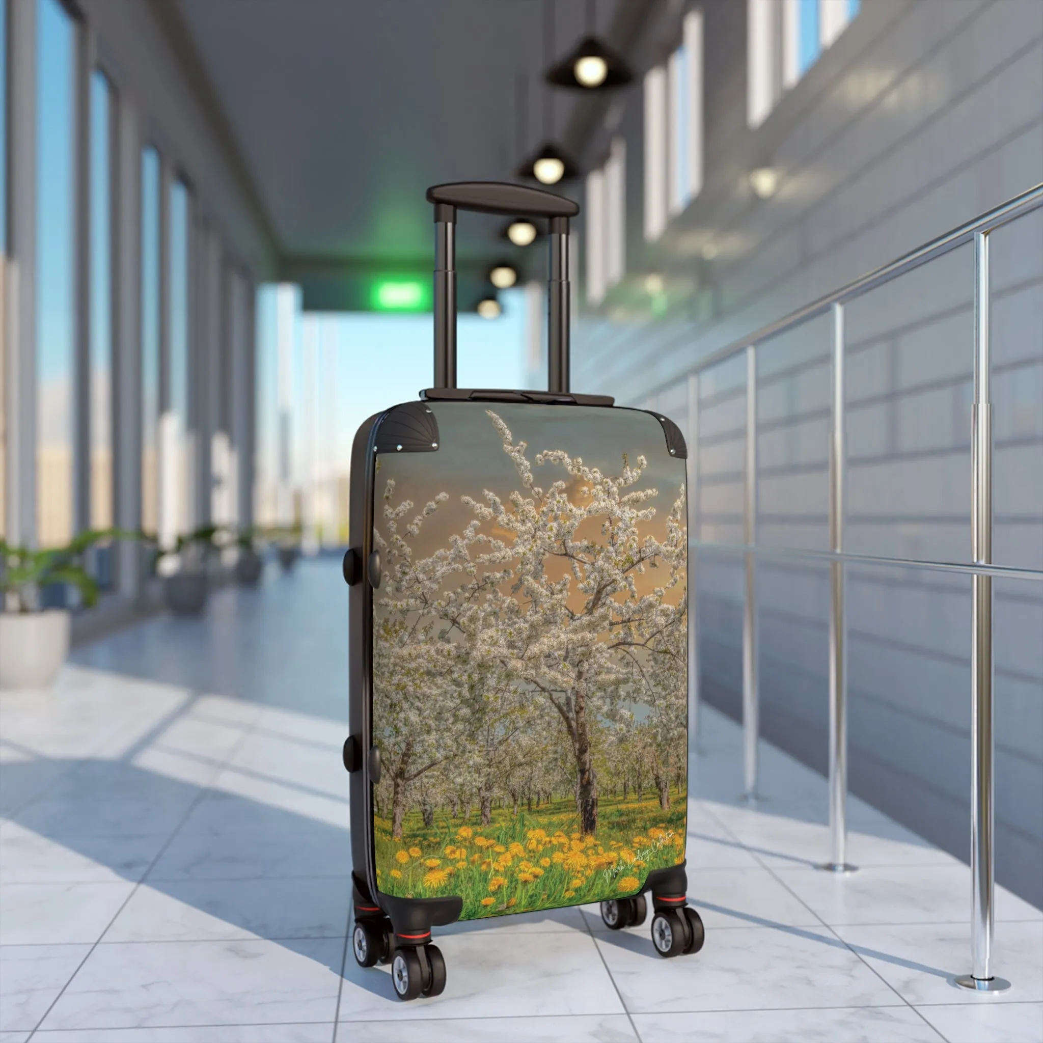 Cherry Blossom Spectacular Custom Art Luggage