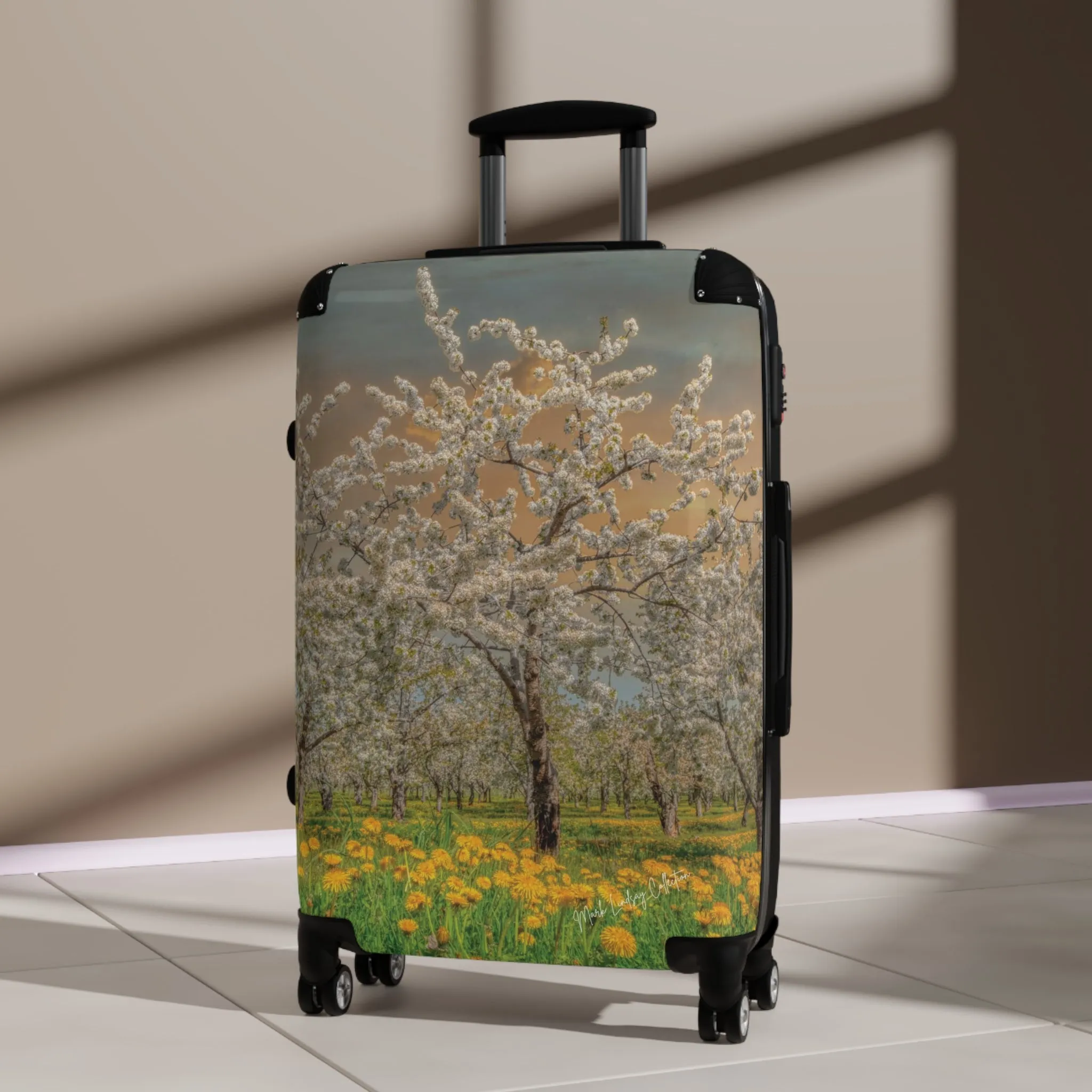 Cherry Blossom Spectacular Custom Art Luggage