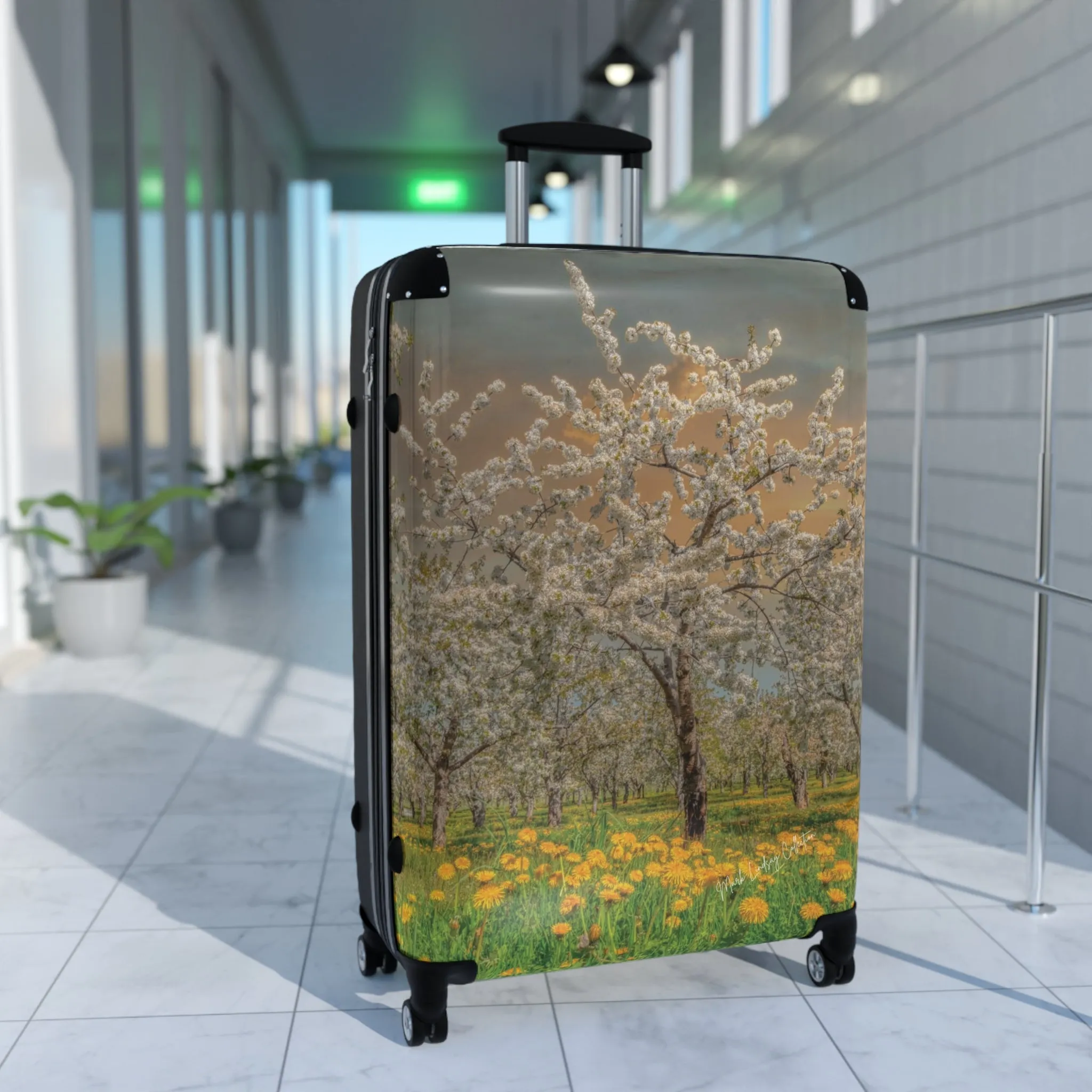 Cherry Blossom Spectacular Custom Art Luggage