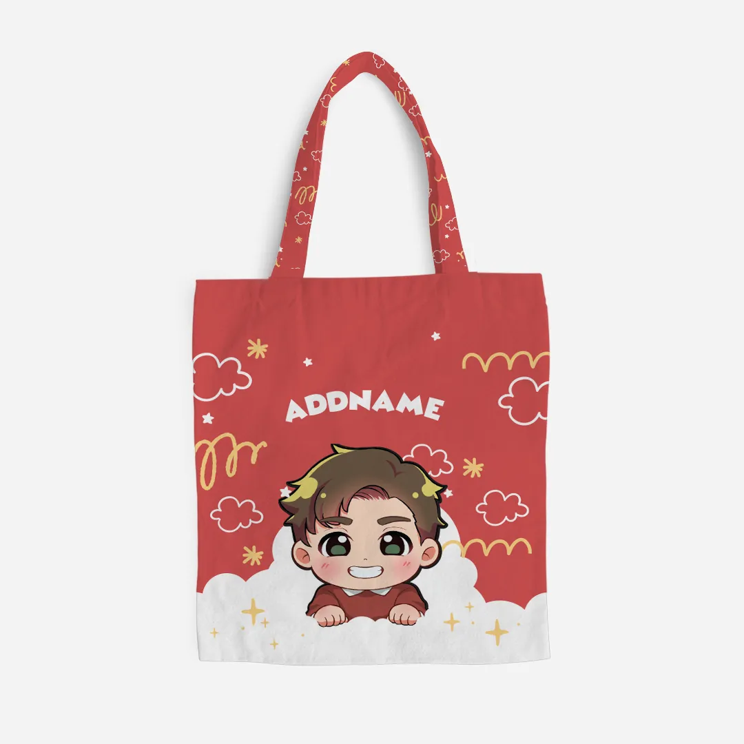 Chibi Me Series Full Print Canvas Bag - Chinese Male