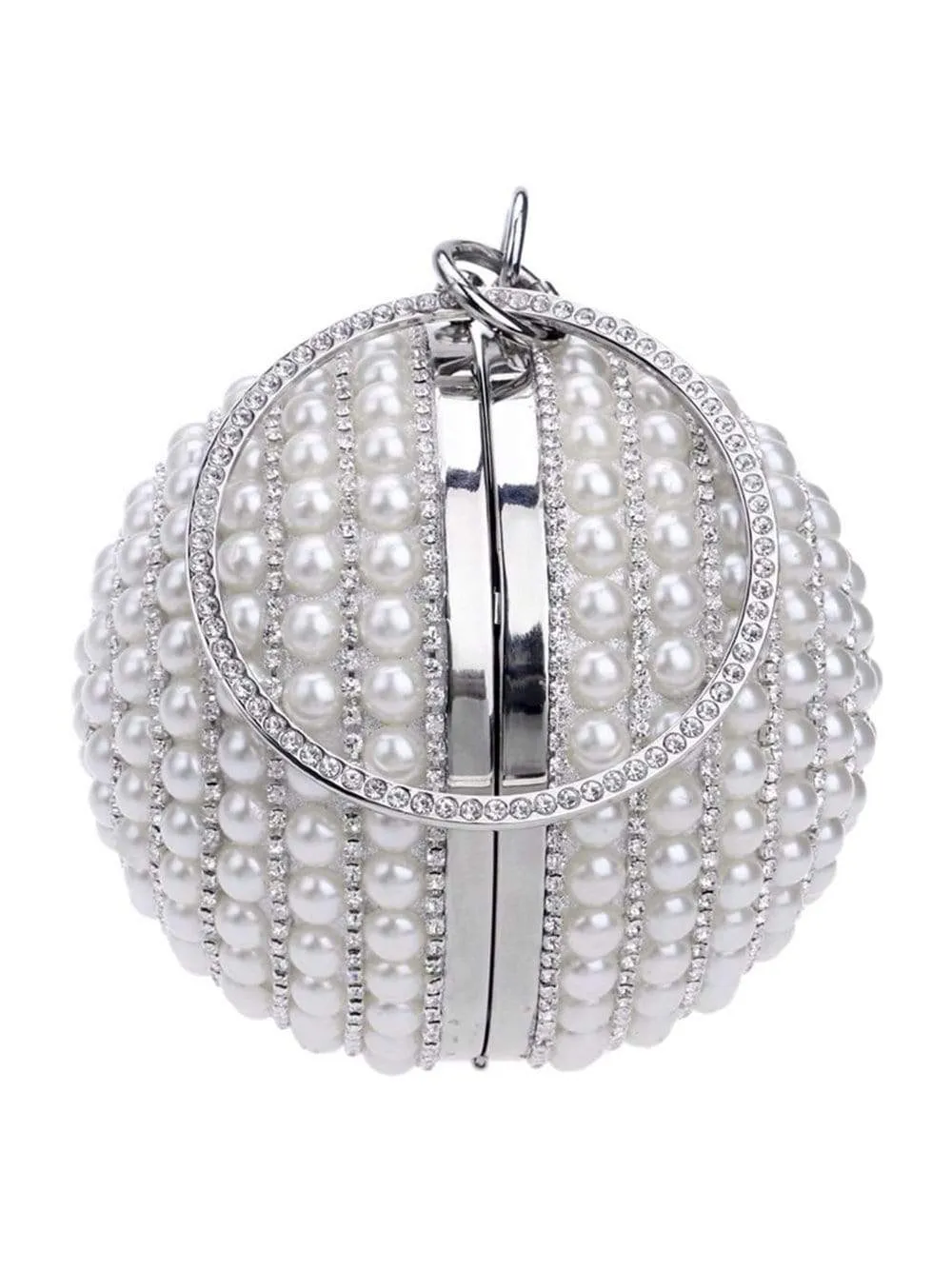 Costume-Pearl Beaded Clutch