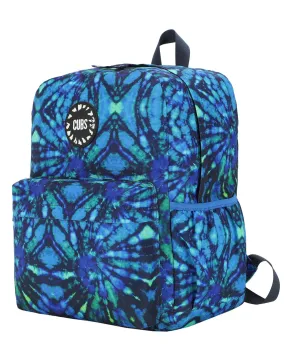 Cubs Deep Blue Tie Dye Junior Student Backpack