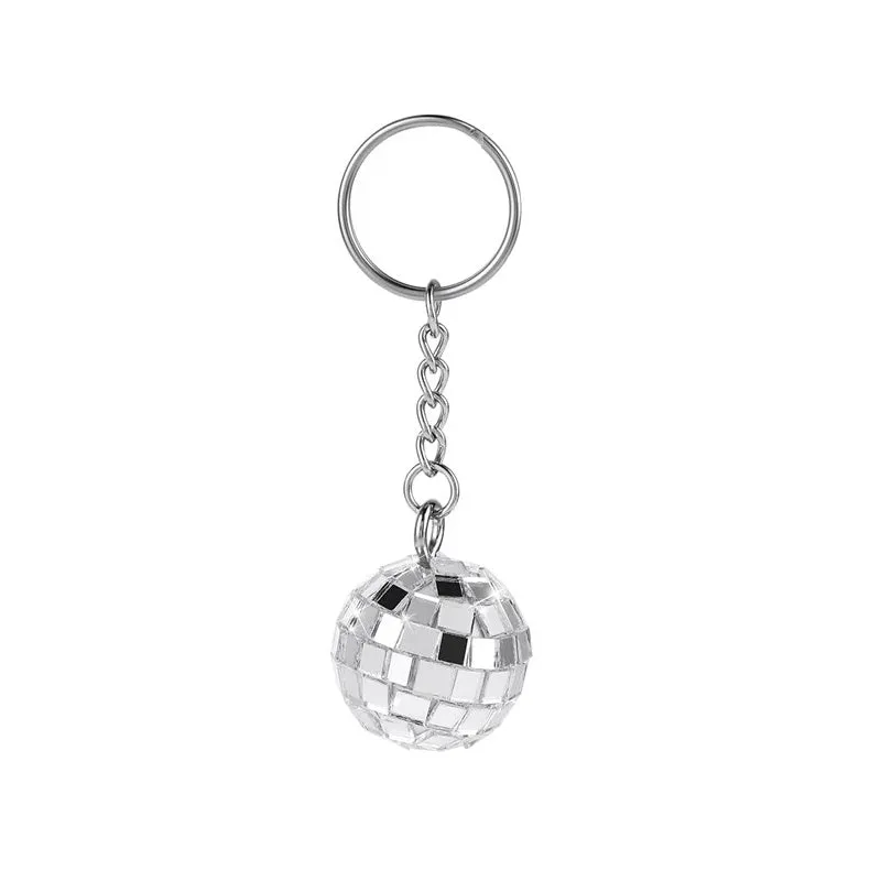 Disco Mirror Ball Keyring