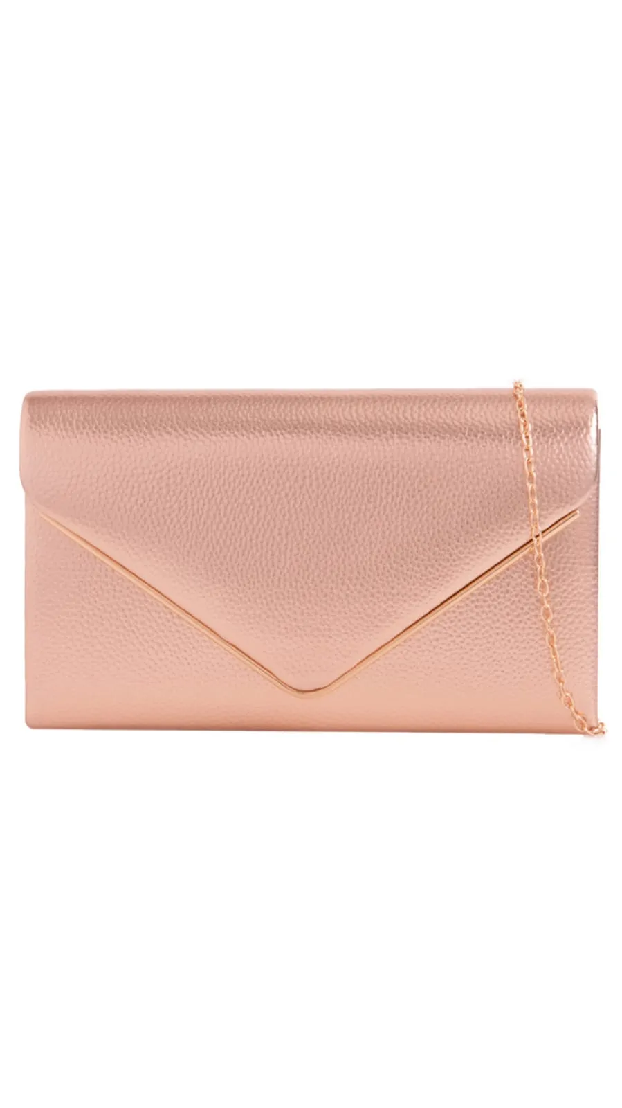 Donna Clutch- Champagne