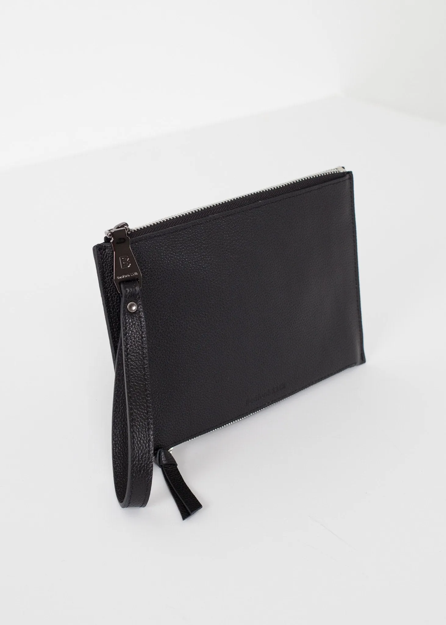 Double Zip Clutch