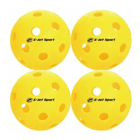 E-JET Outdoor Pickleball 4 Ball Pack