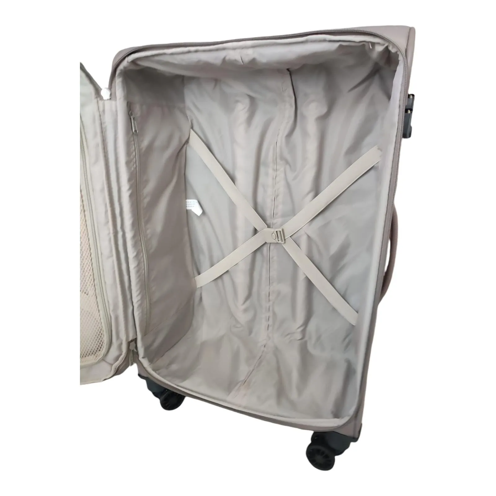 Eagle Lightweight Two-Tone Expandable Suitcase - 21 Inch Cabin