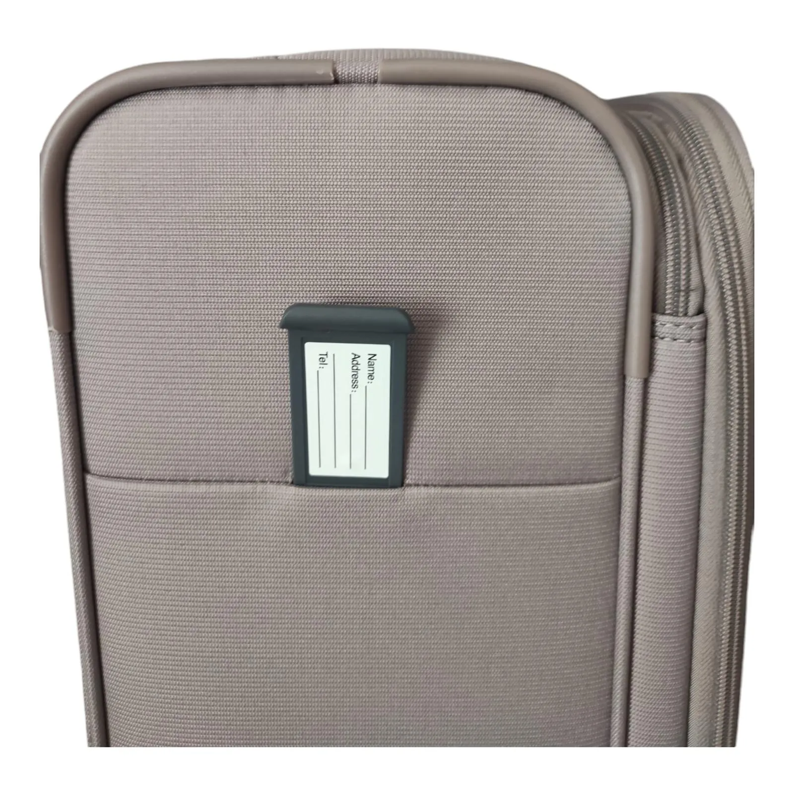 Eagle Lightweight Two-Tone Expandable Suitcase - 21 Inch Cabin