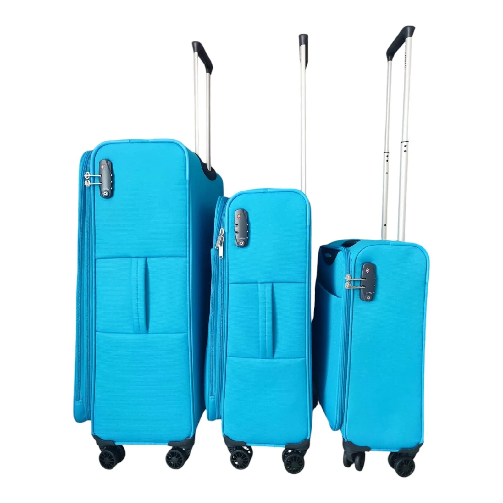 Eagle Lightweight Two-Tone Expandable Suitcase - 21 Inch Cabin