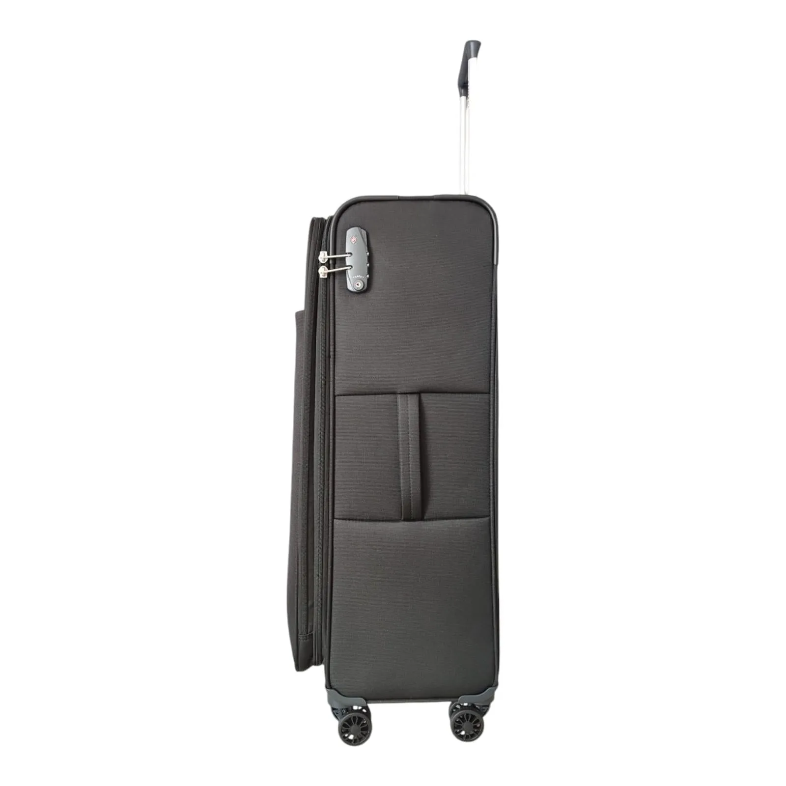 Eagle Lightweight Two-Tone Expandable Suitcase - 21 Inch Cabin