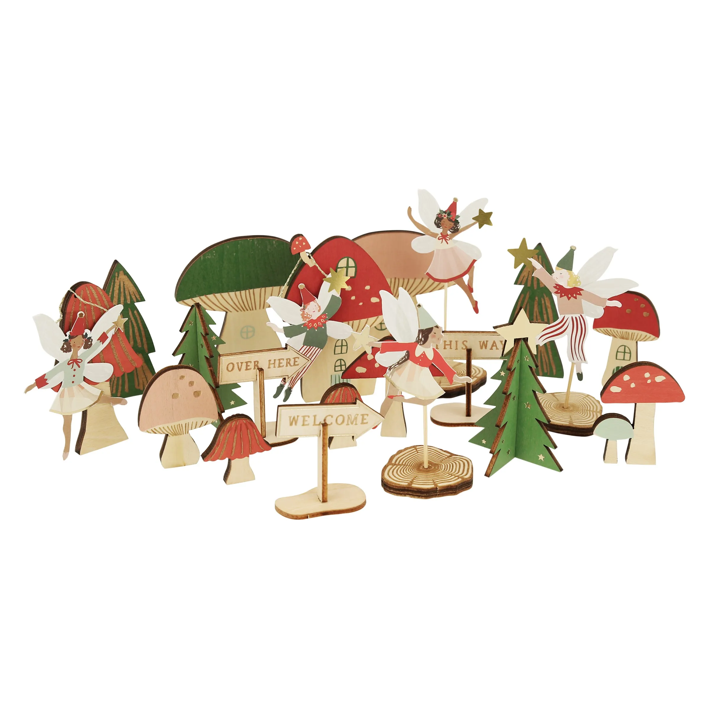 Fairy Mushroom Advent Calendar