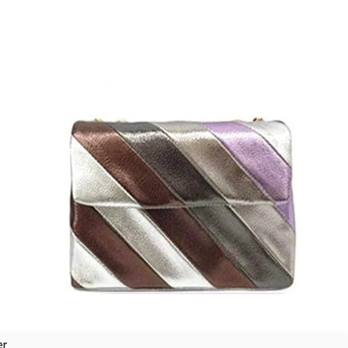 FEVER BAG/6670 Lavender Silver Metallic Multi