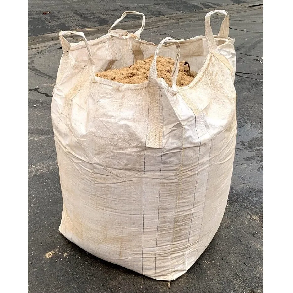 FIBC Bulk Bags - 3000 lb Capacity - 45 Cu Ft - 35" x 35" x 50"