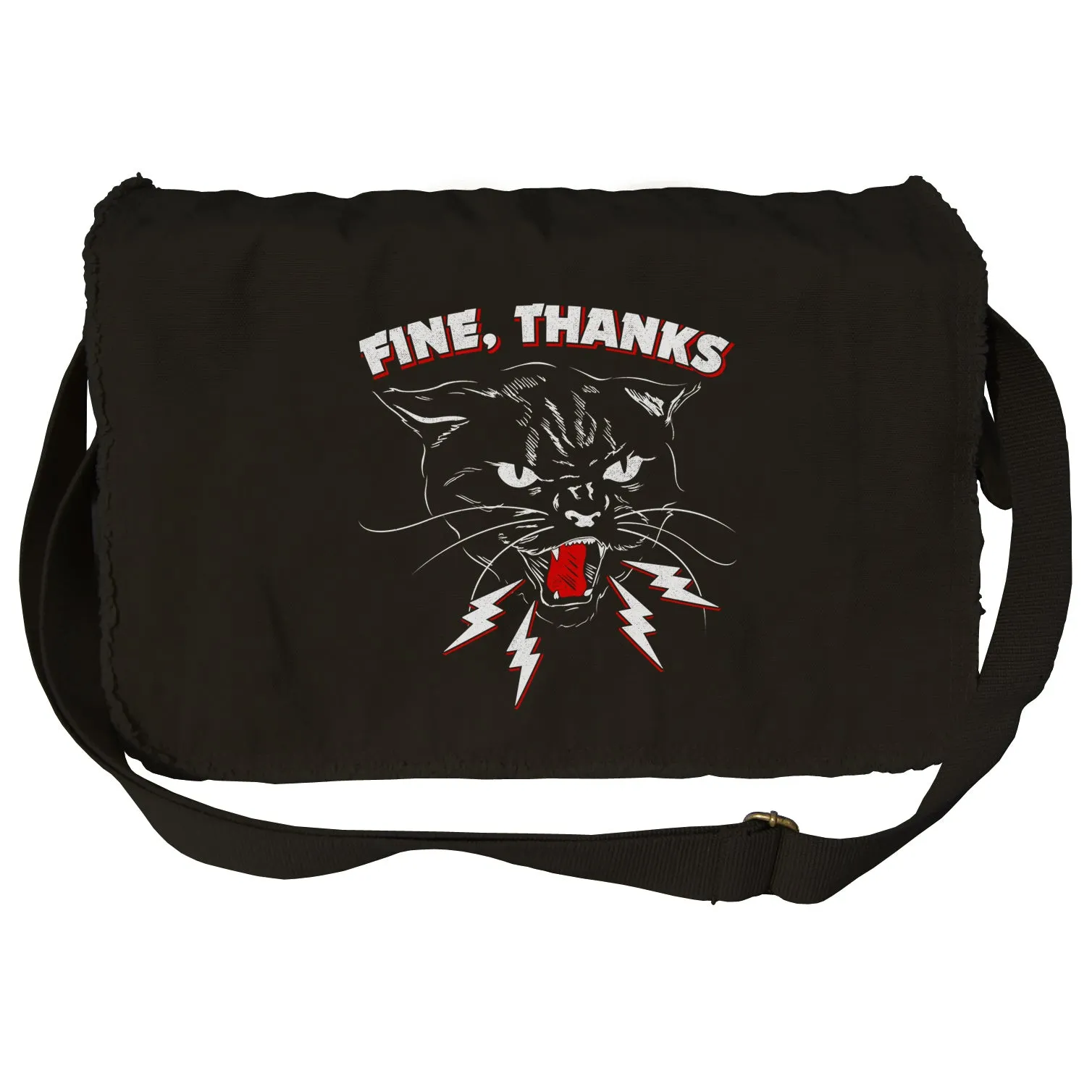 Fine Thanks Messenger Bag