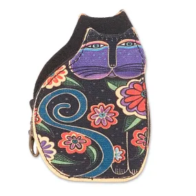 Flowering Cat Coin Purse