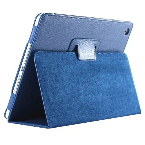 For Apple ipad 2 3 4 Magnetic Auto Wake Up Sleep Flip Litchi Leather Case For ipad 3 for ipad 4 Cover with Smart Stand Holder