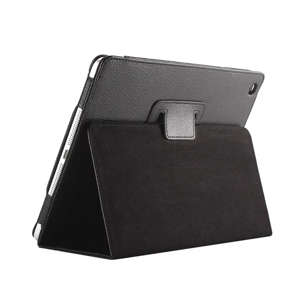 For Ipad Mini 1 2 3 Matte Litchi Soft PU Artificial Leather Case Magnetic Sleep /Wake UP Flip Cover For Ipad Mini case Retina