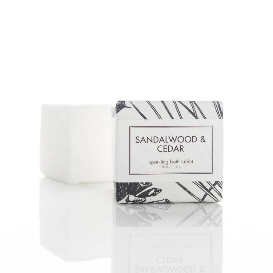 Formulary 55 - Sandalwood & Cedar Sparkling Bath Tablet