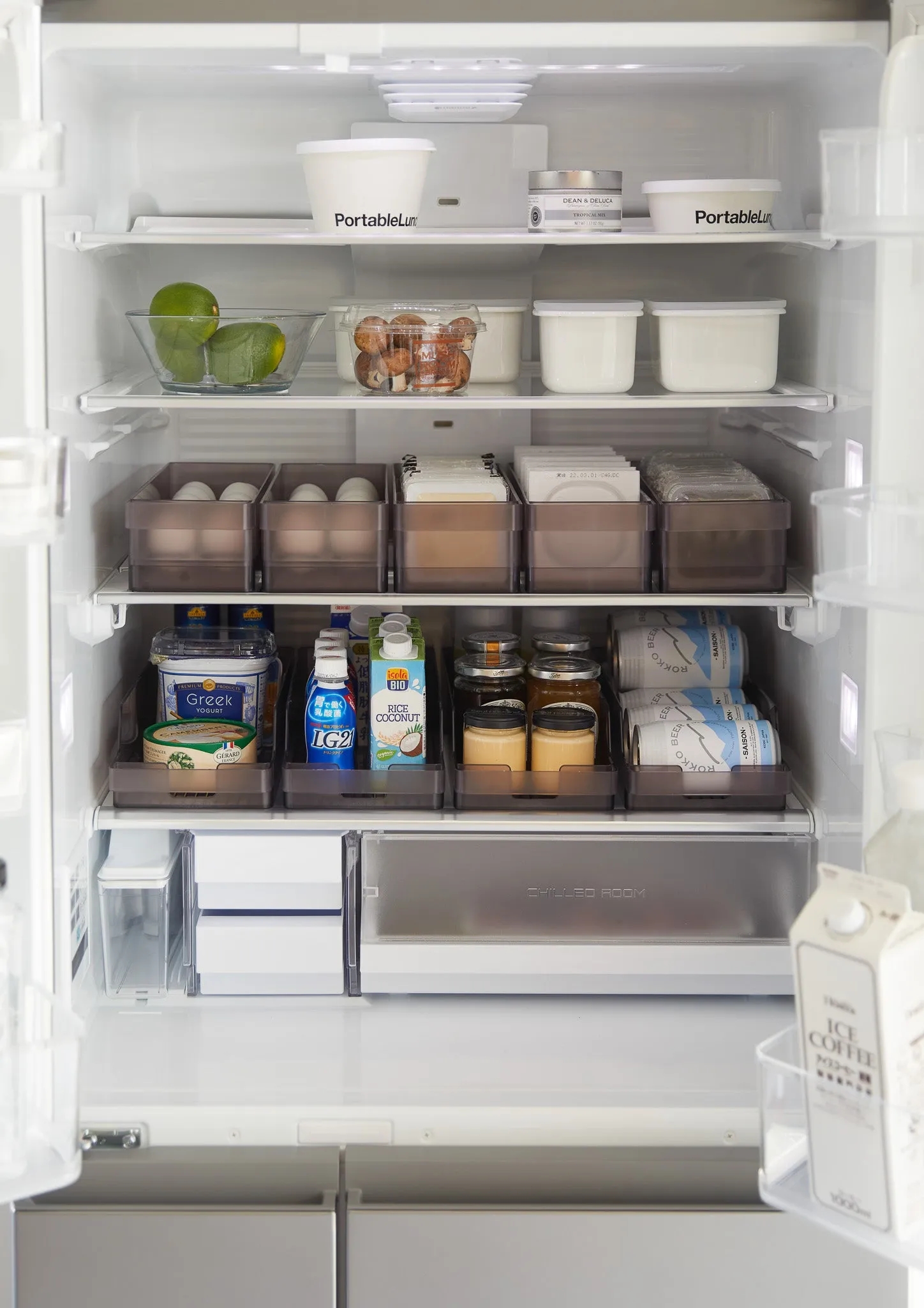 Fridge Organizer with Dividers