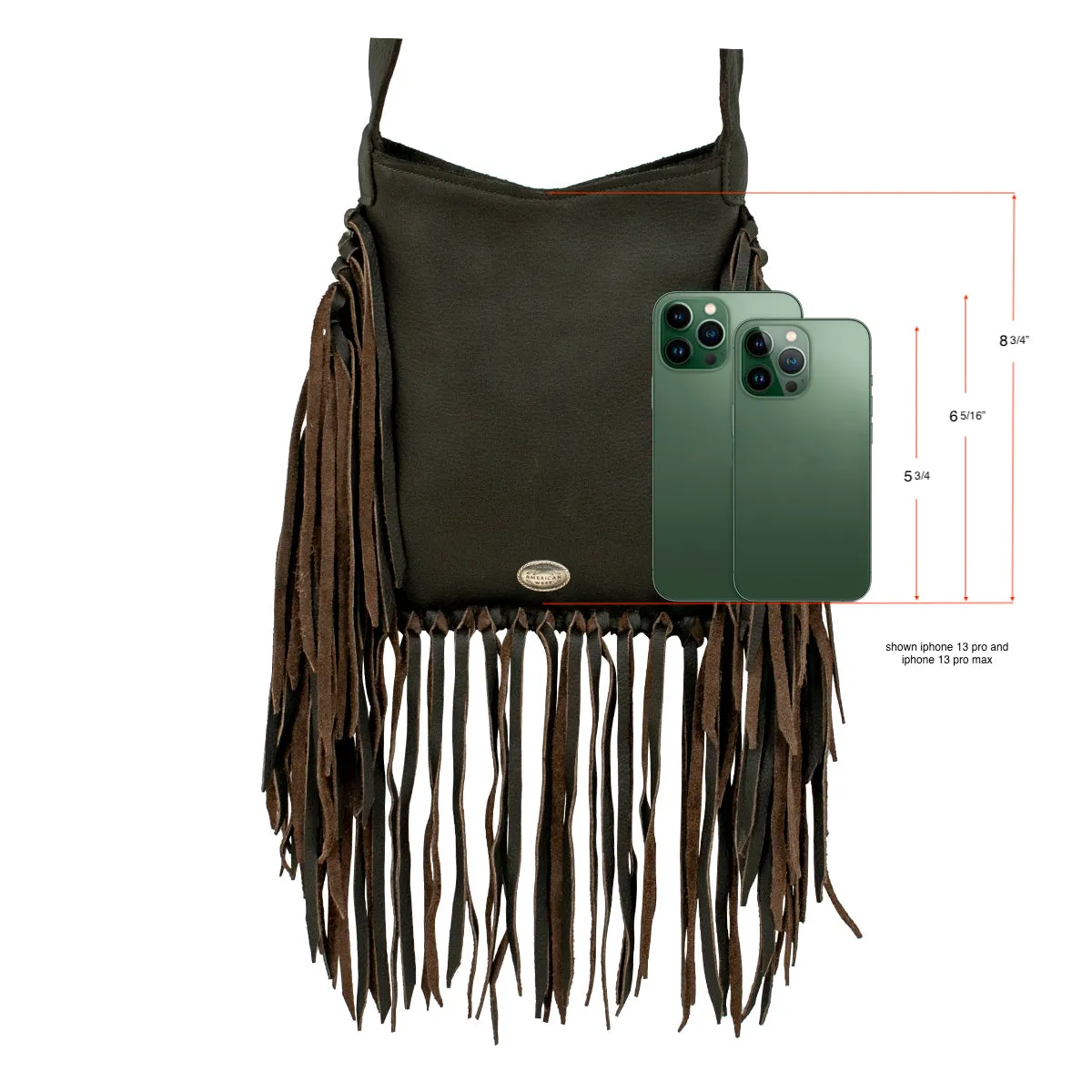 Fringed Cowgirl Crossbody w/ Front Compartment