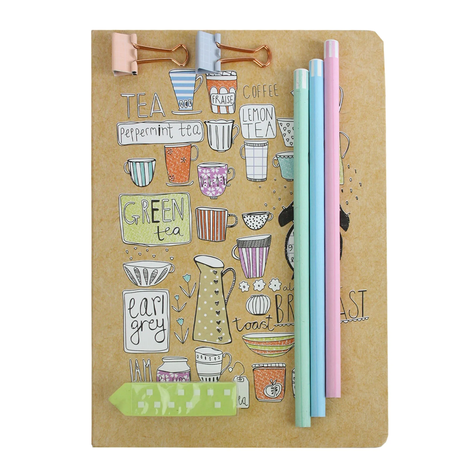 Fun Cups Notebook Gift Set | Perfect for Students and Professionals