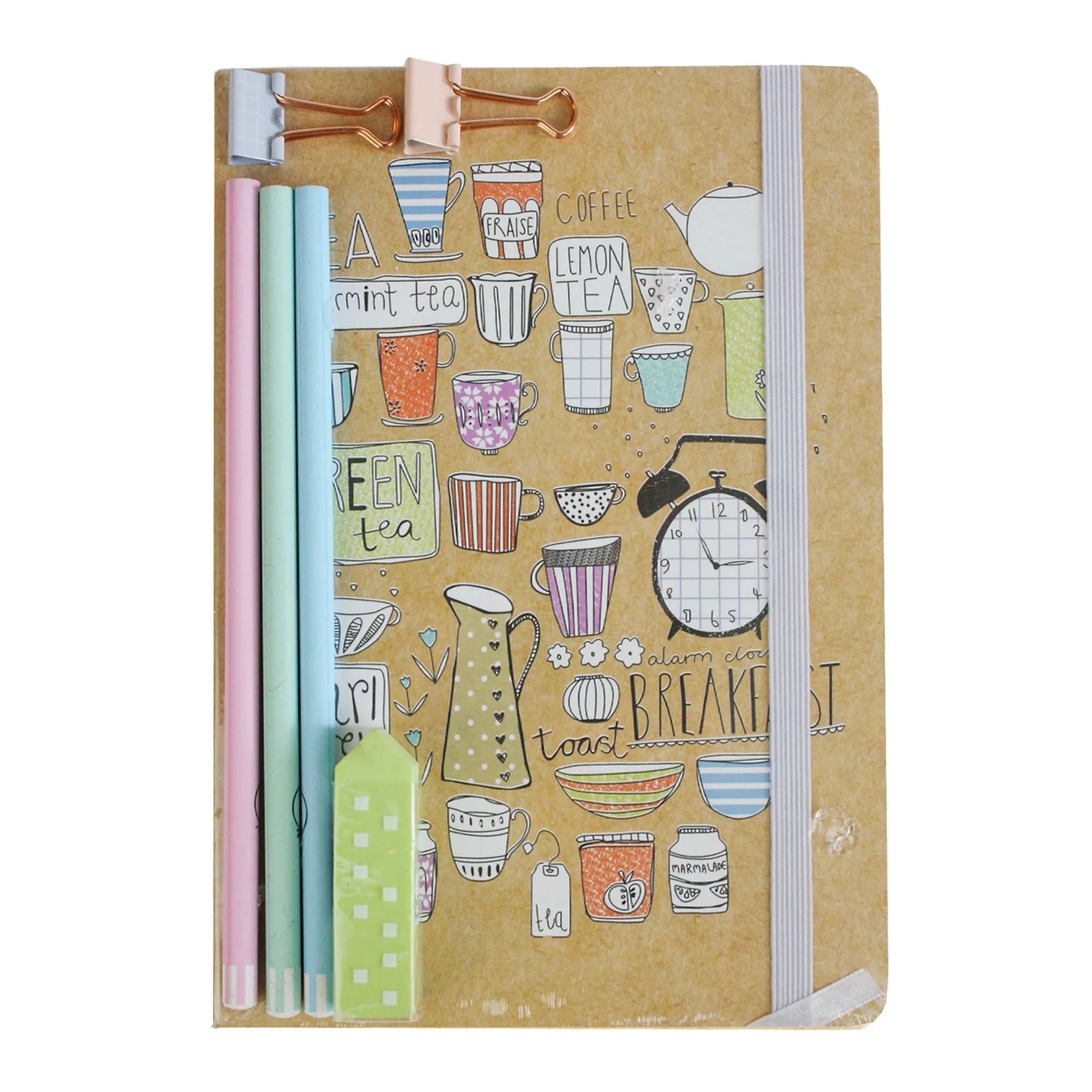 Fun Cups Notebook Gift Set | Perfect for Students and Professionals