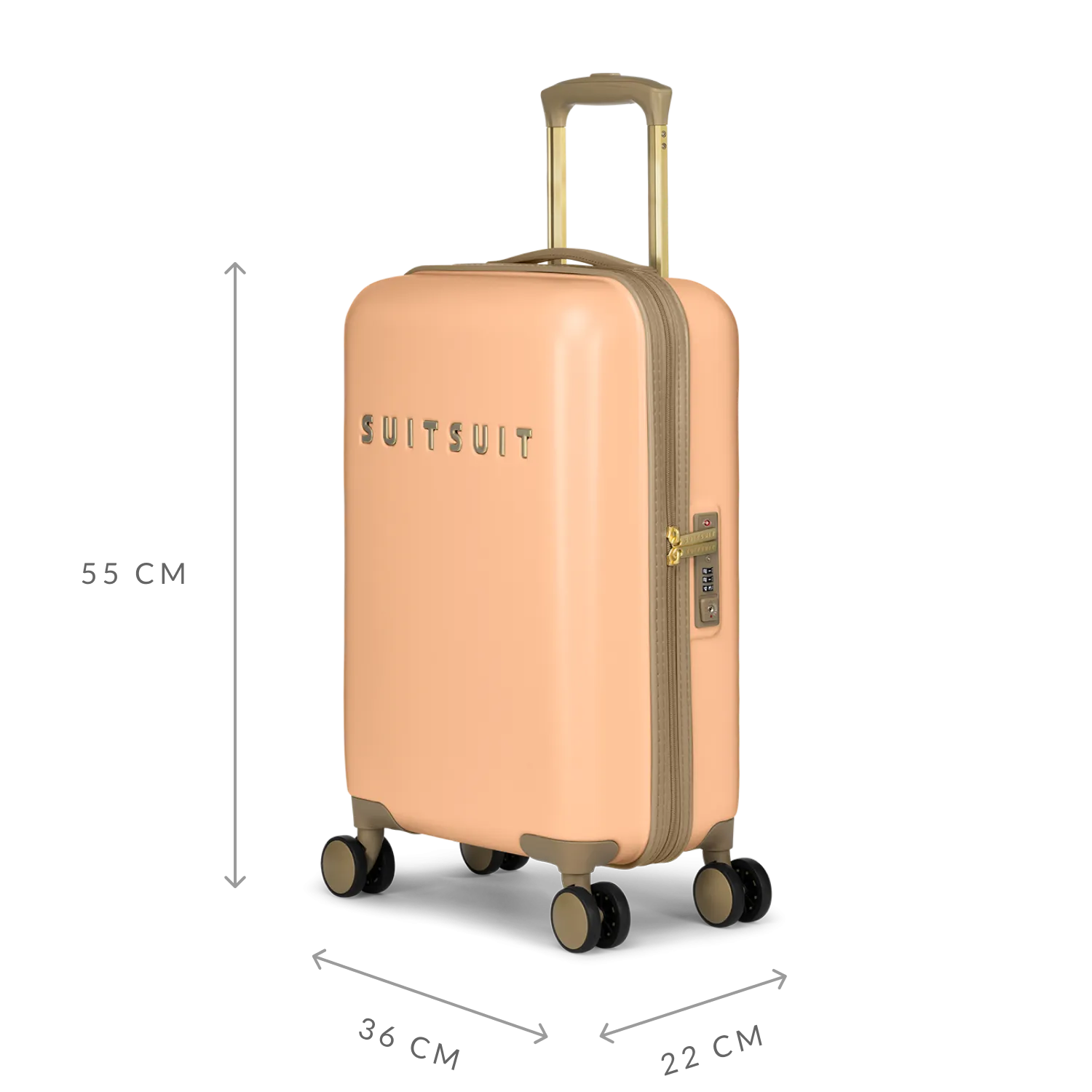 Fusion - Pale Orange - Carry-on (20 inch)