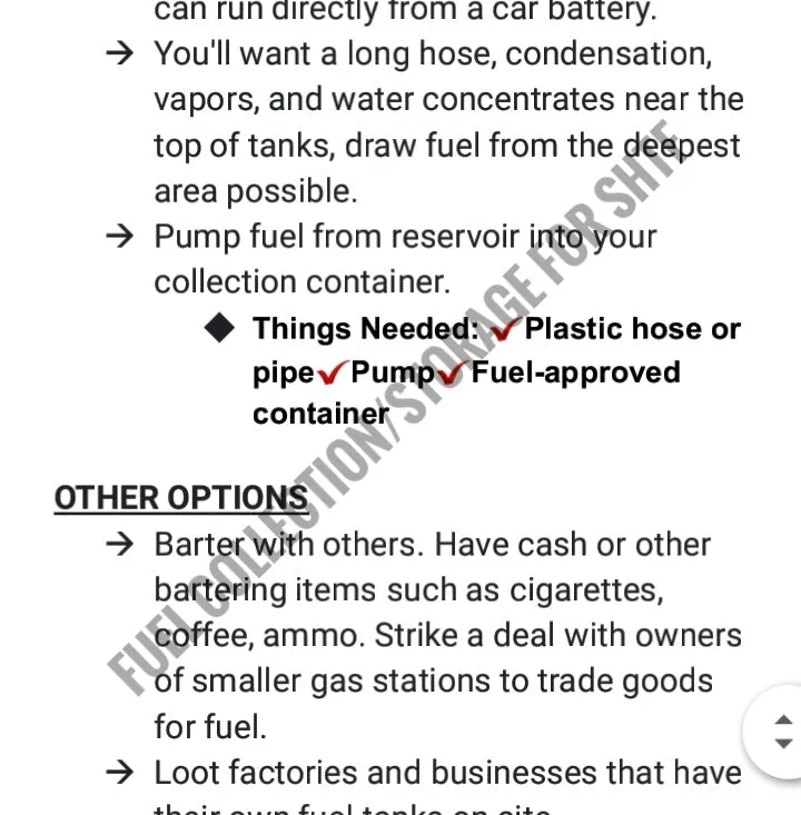 Gasoline Storage & Procurement - Preparedness Approach to Fuel [PDF]