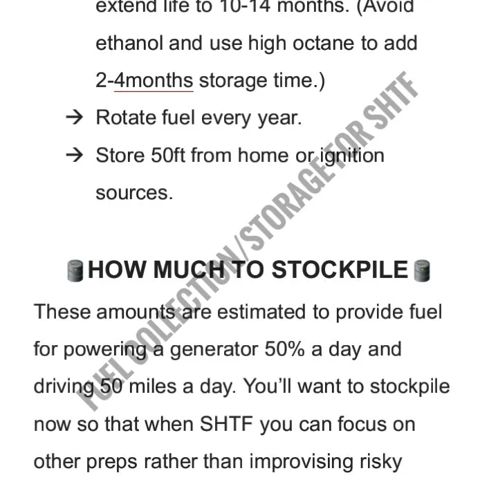 Gasoline Storage & Procurement - Preparedness Approach to Fuel [PDF]