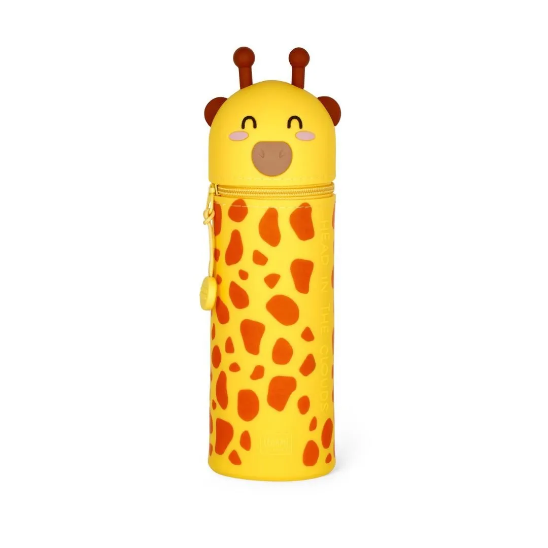 Giraffe 2 in 1 Silicone Pencil Case