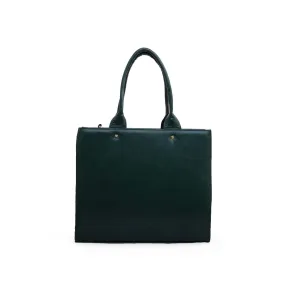 Green Formal Hand Bag P54568