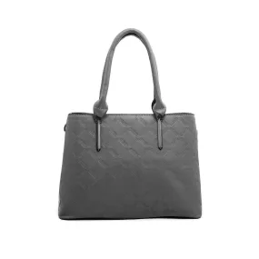 Grey Formal Hand Bag P35897