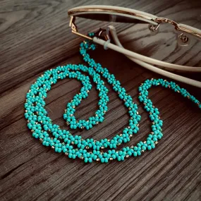 Handmade Dainty Boho Beaded Glasses Chain