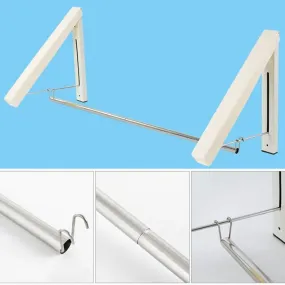 Hidden Type Folding Hanger Organizer Double