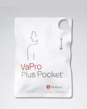 Hollister VaPro Plus Pocket No Touch Intermittent Catheter 16FR 16" (40CM) Straight - 30 per Box