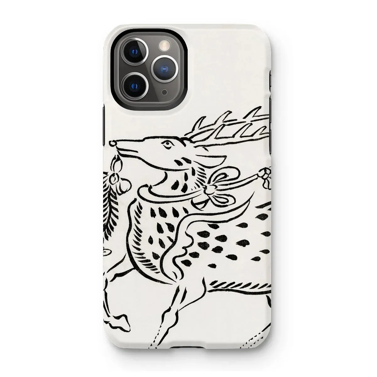 Japanese Deer - Taguchi Tomoki Edo Art iPhone Case