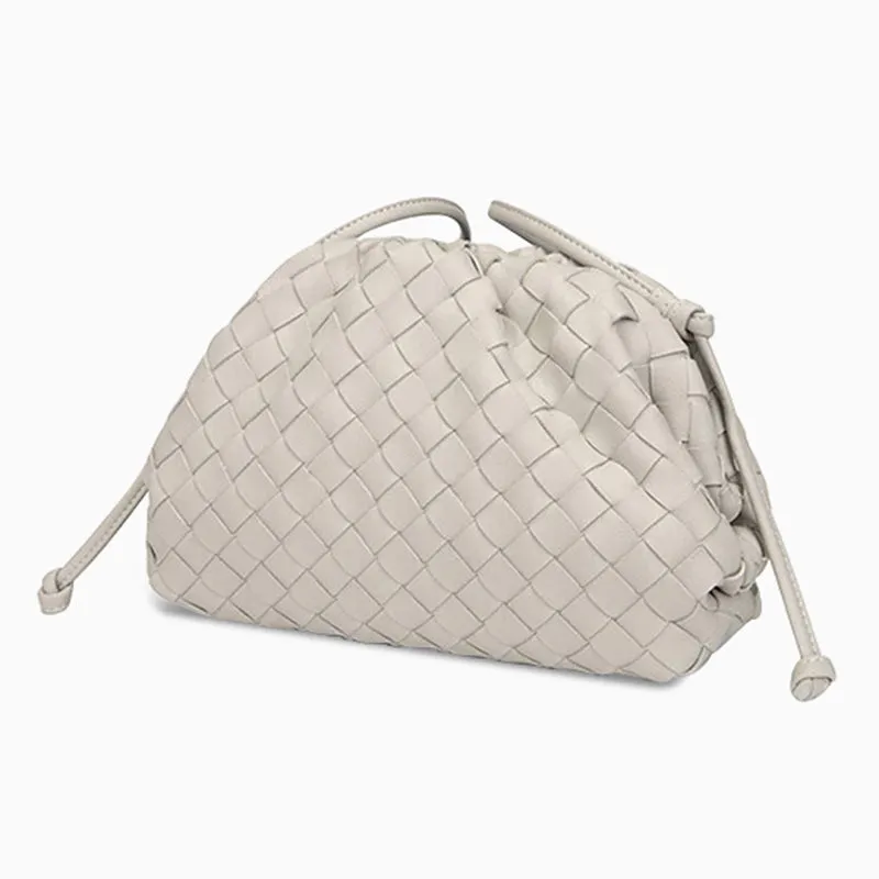 Jessica Woven Cloud Messenger Bag